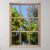 Het drijvende Uitzicht van de Boom van de Laborato Poster (Voorkant)