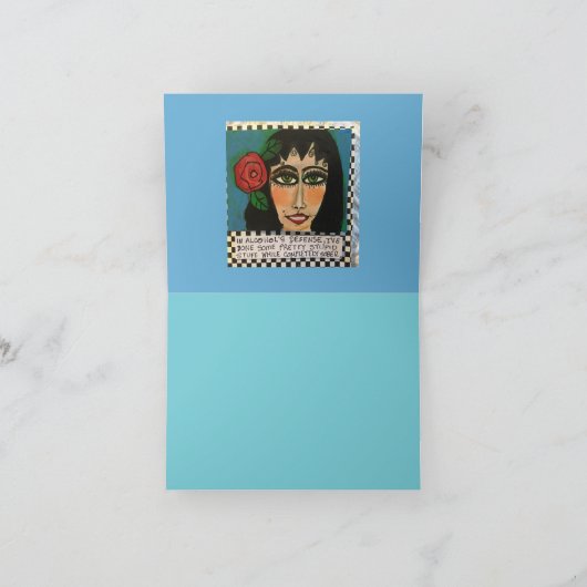 Het drink niet alleen als je hond op kaart (Binnen)