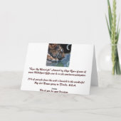 Het drink van de Kaart van de Kunst van de (Achterkant)