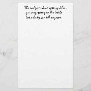 Het droevige deel over het krijgen van oude briefpapier