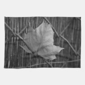 Het droge esdoornblad - Handdoek (Horizontaal)