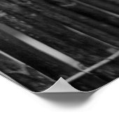 Het droge esdoornblad - Poster (Hoek)