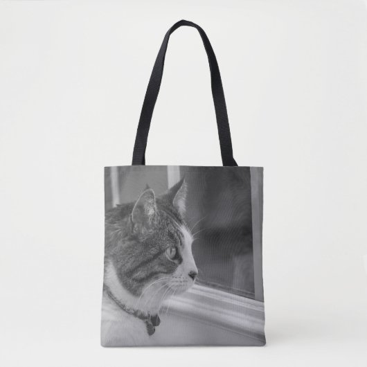 Het dromen van de Canvas tas van de Weather Graysc (Voorkant)