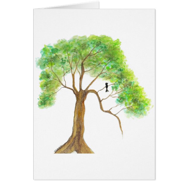 Het dromen van de lente van origineel kunstwerk (Voorkant)