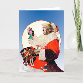 Het dromen van een Alt-Witte Kerstmis Wenskaart Feestdagen Kaart