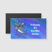 Het dromen van een geweldige witte haai grappige k (Voorkant / Achterkant)