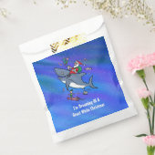 Het dromen van een geweldige witte haai grappige k bedankzakje (Gezegeld)