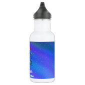 Het dromen van een geweldige witte haaienkerst waterfles  (Rechts)