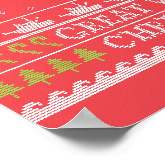 Het dromen van een grote witte feestmaal, Ugly Swe Poster (Hoek)