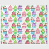 Het dromen van een heerlijk kerstfeest! cadeaupapier (Vlak)