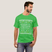 Het dromen van een whitewater-Kerstmis, een lelijk T-shirt (Voorkant volledig)