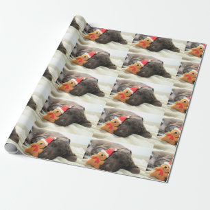 Het dromen van Kerstman - Duits Puppy Shorthair Cadeaupapier