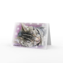 Het Dromen van Kerstmis kaart