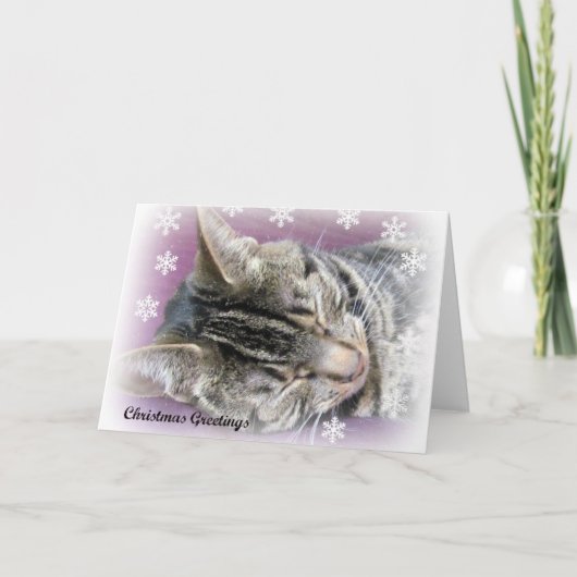 Het Dromen van Kerstmis kaart (Voorkant)