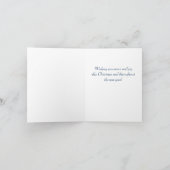 Het dromen van Vrede Feestdagen Kaart (Binnen)