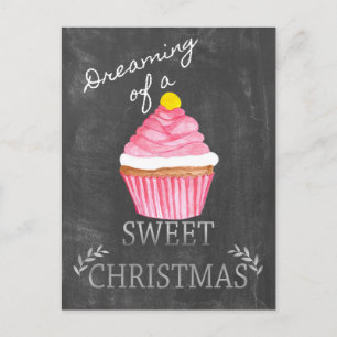 Het dromen van Zoete Kerstmis! Briefkaart