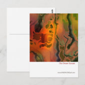 Het droombeeld briefkaart (Voorkant / Achterkant)