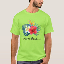 Het droomhemd van de hawaiian. t-shirt