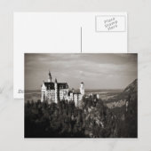 Het droomkasteel van King Ludwig Briefkaart (Voorkant / Achterkant)
