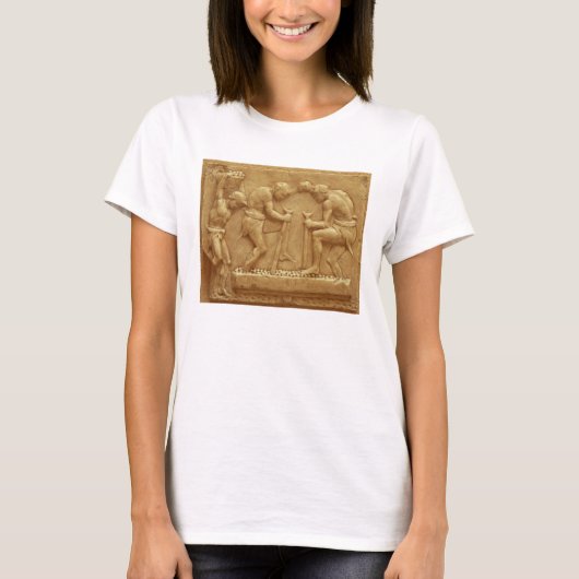 Het drukken van de Grafieken (marmer) T-shirt (Voorkant)