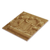 Het drukken van de Grafieken (marmer) Tegeltje (Zijkant)