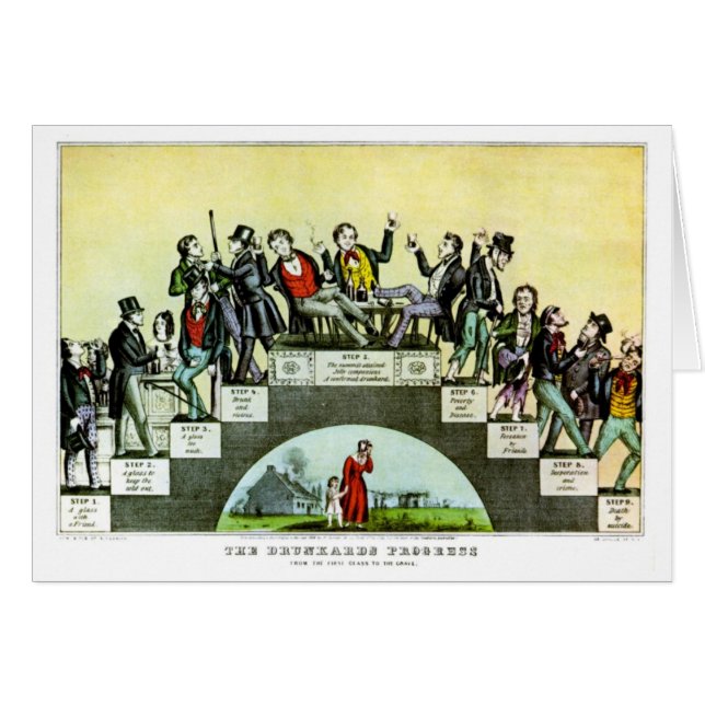 Het Drunkard-proces (Voorkant Horizontaal)