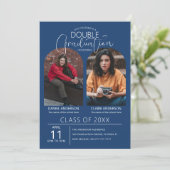 Het dubbel Afstuderen Afstuderen van de Foto in Ar Kaart (Staand voorkant)