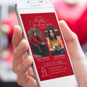 Het dubbel Afstuderen Afstuderen van de Foto in Ar Kaart