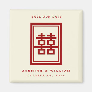 Het Dubbele Chinees van de rechthoek sparen de Dat Magneet