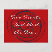 Het dubbele hart twee hart die als één slaan