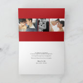 Het dubbele Huwelijk van de Knoop van het Geluk Bedankkaart (Binnen)