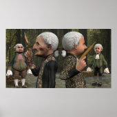 Het duel - kleine Poster (Voorkant)