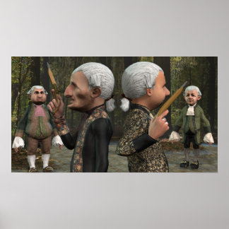 Het duel - kleine Poster