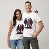 Het Duel van Eer: Devil Angel Sportsmanship T-shir T-shirt (Unisex)