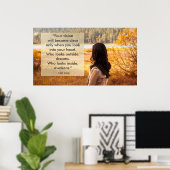 Het duidelijke Poster van Visies (Thuiskantoor)