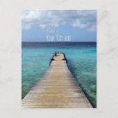 Het duiken in het Blauwe Briefkaart met/uit jouw t (Voorkant)