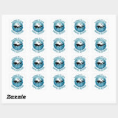 Het duiken is het leven Funny Surface Interval Vierkante Sticker (Vel)