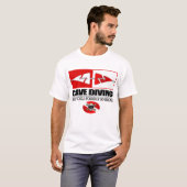 Het Duiken van de grot (de Tellers van de Lijn) T-shirt (Voorkant volledig)