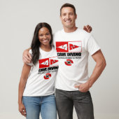 Het Duiken van de grot (de Tellers van de Lijn) T-shirt (Unisex)