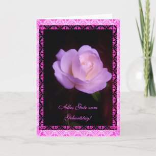 Het Duits: Gelukkige Verjaardag: Alles Gute zum Kaart