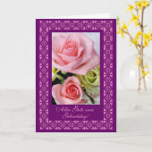 Het Duits: Gelukkige Verjaardag: Alles Gute zum Kaart (Gele Bloem)