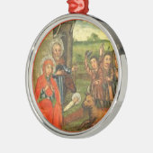 Het DUITSE Ceramische Ornament van de Geboorte van (Links)