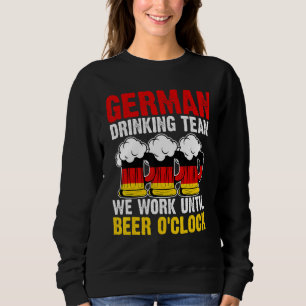Het Duitse drink team dat we in Duitsland werken d Trui