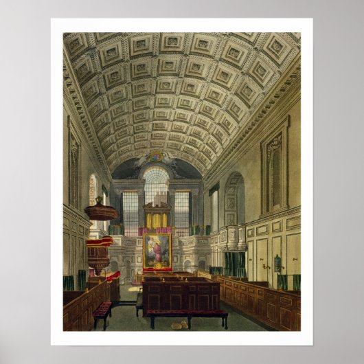 Het Duitse kapel, St. James's Palace uit 'The H Poster (Voorkant)