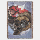 Het Duitse Schapenonderzoek en Redding in de sneeu Deken (Voorkant Verticaal)