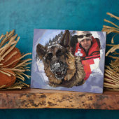 Het Duitse Schapenonderzoek en Redding in de sneeu Fotoplaat (Zijkant)