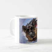 Het Duitse Schapenonderzoek en Redding in de sneeu Koffiemok (Voorkant links)