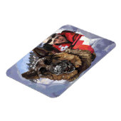 Het Duitse Schapenonderzoek en Redding in de sneeu Magneet (Linkerzijde)