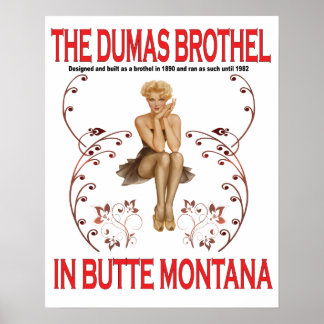 Het Dumas Brothel-Poster Poster