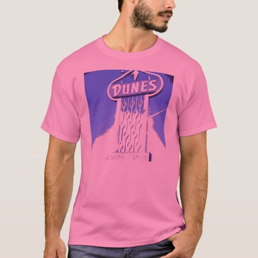 Het Dunes Casino Las Vegas T-shirt (Voorkant)